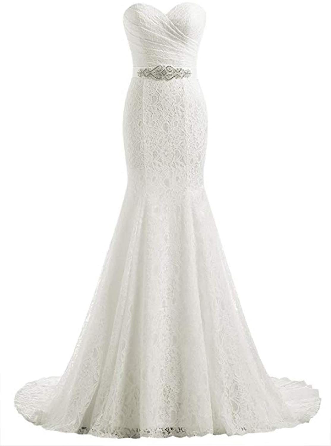 Likedpage Women's Lace Mermaid Bridal Wedding Dresses | eBay