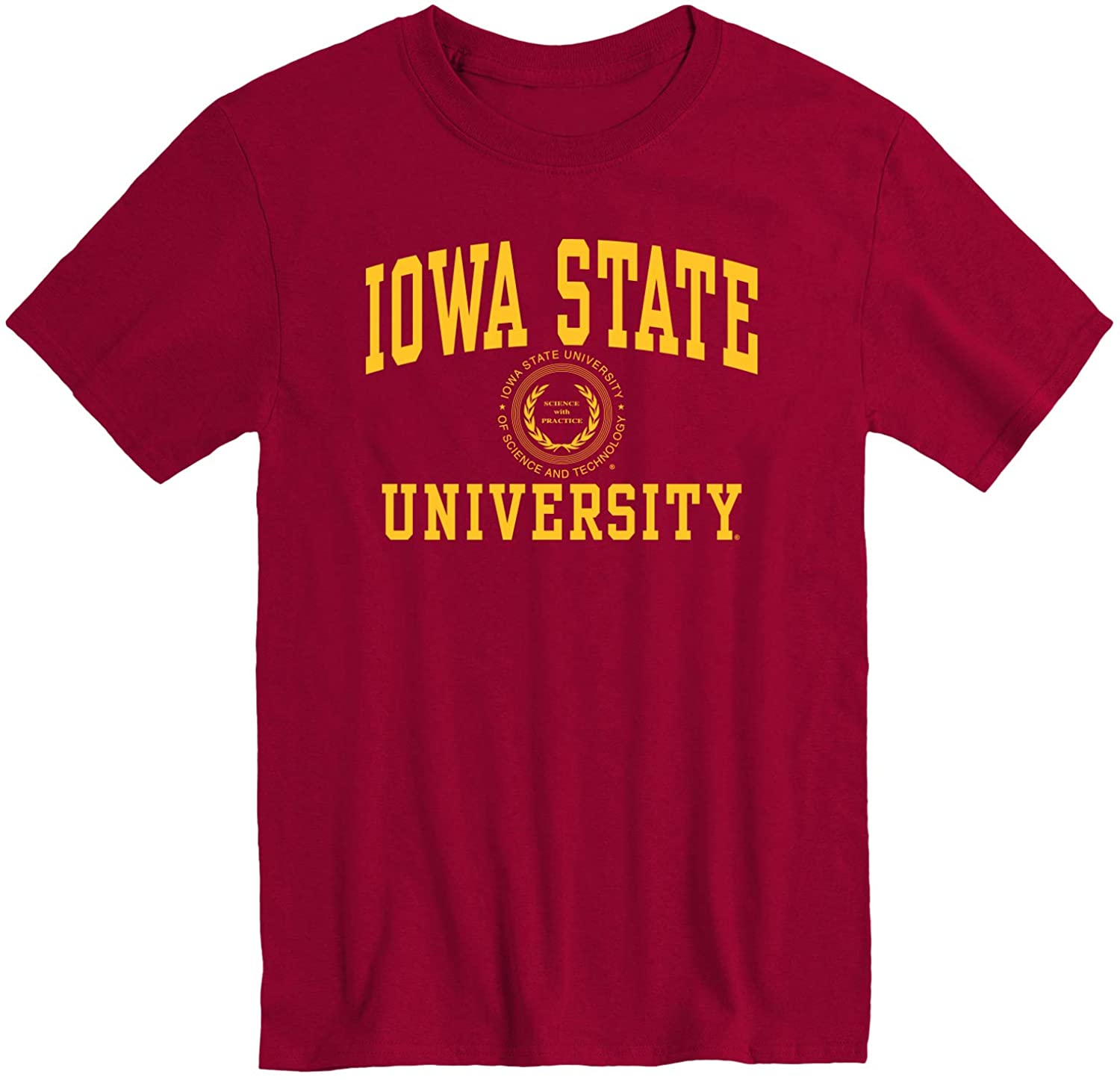 Color 100% Cotton Ivysport Short Sleeve T-Shirt Heritage Logo Unisex NCAA Colleges …