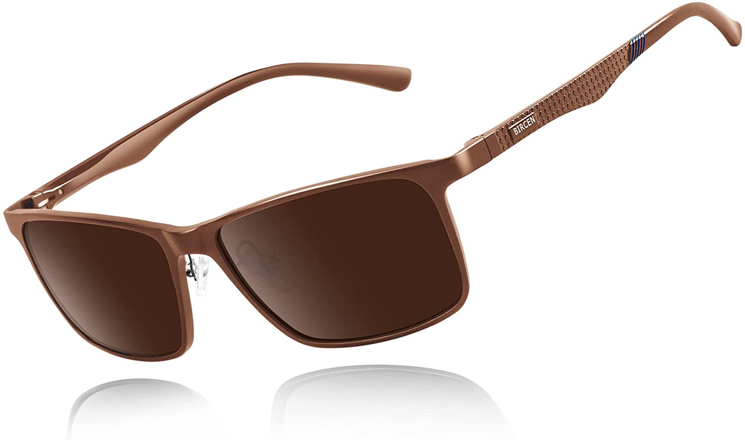 BIRCEN Mens Sunglasses Polarized UV Protection: Classic Shades for Men  Driving F