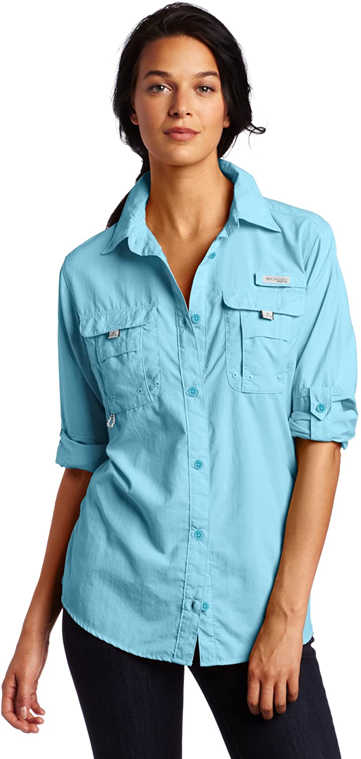 Columbia Women's PFG Bahama II UPF 30 Long Sleeve Fishing Shirt
