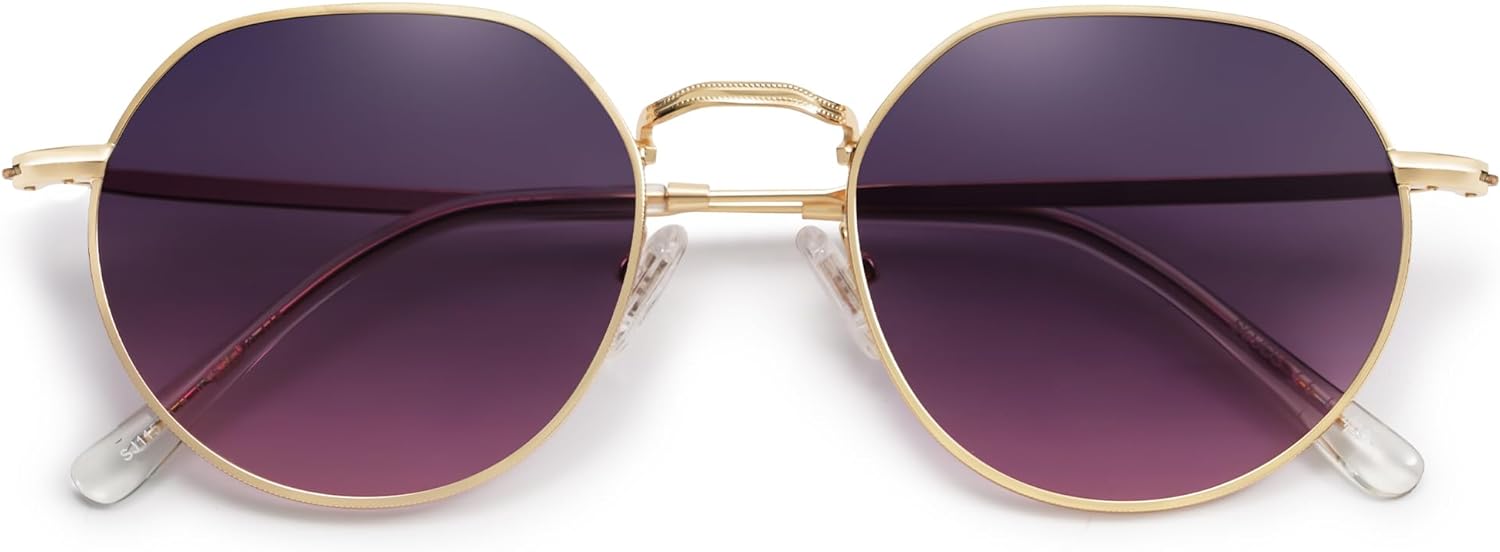 SOJOS Classic Round Sunglasses for Women - Walmart.com