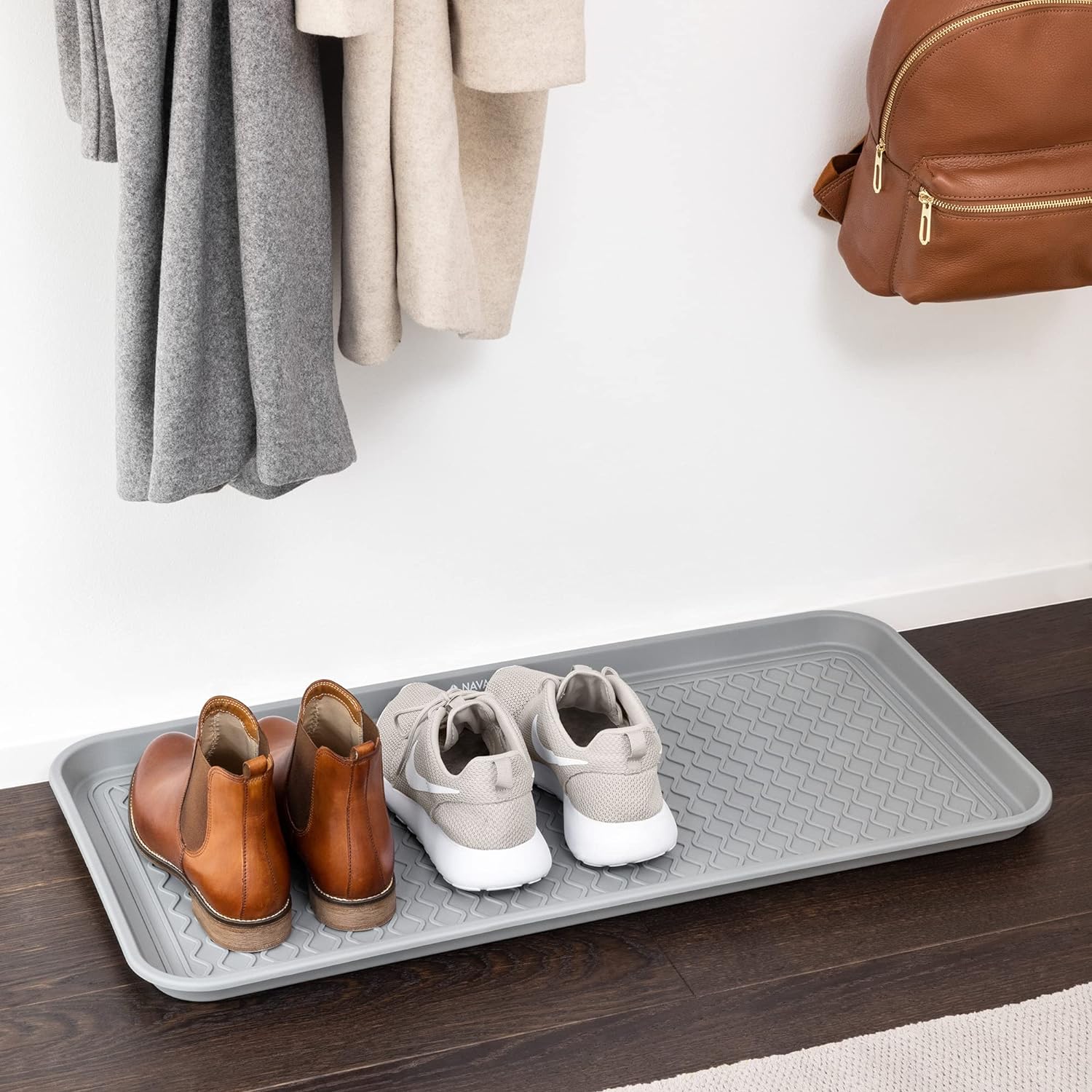 Boot Tray for Entryway Indoor, 3 Pack ShoeTray, Small Shoe Mat