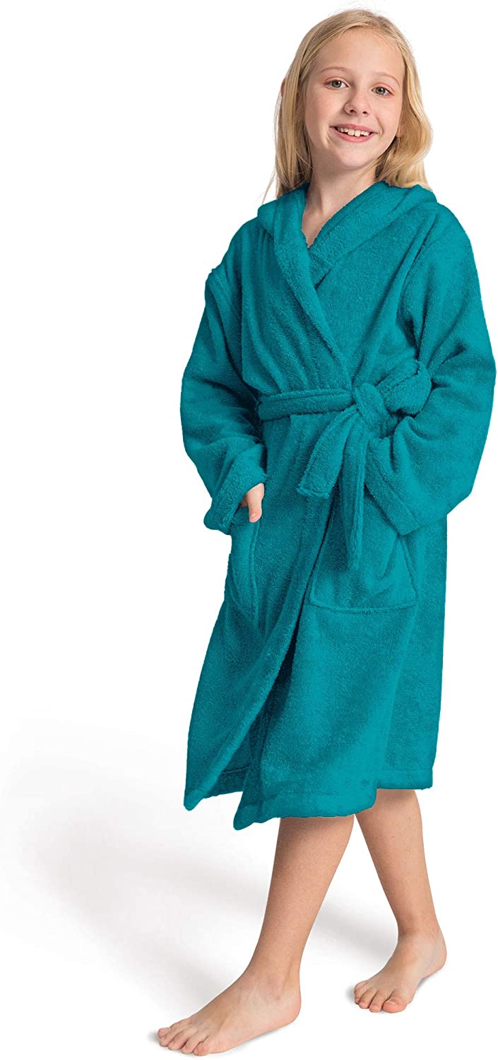 thumbnail 13  - SIORO Cover-Ups for Kids Girls Hooded Terry Cotton Cover-Up Boys Bath Cover-Up L
