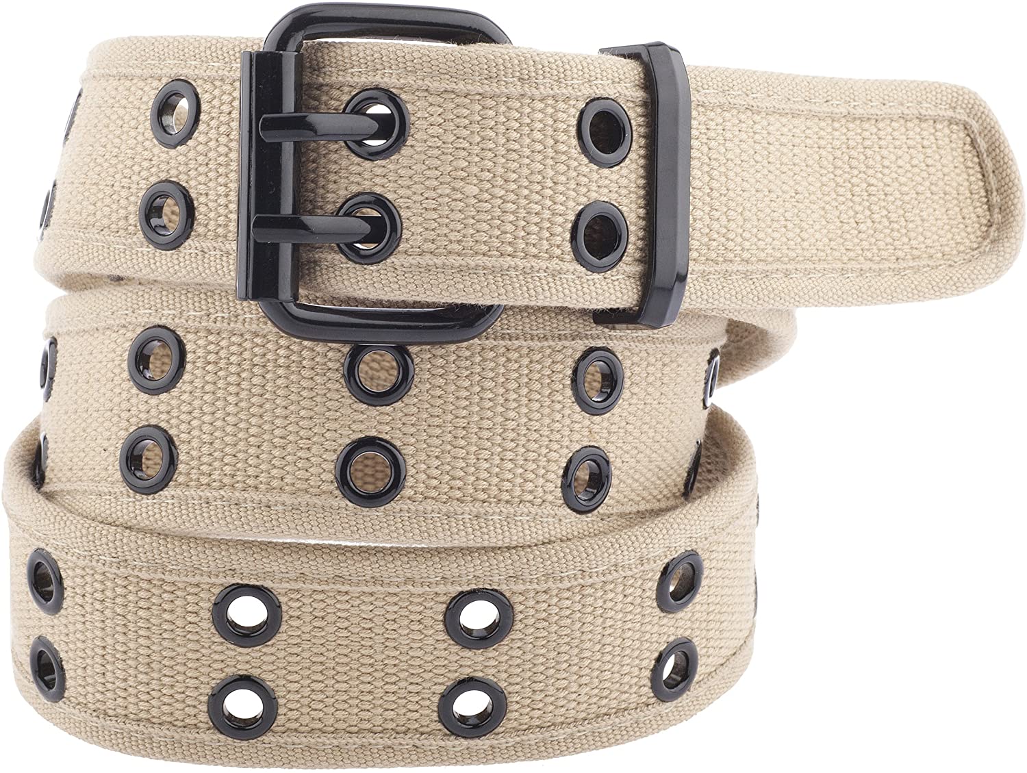 2 Pack Kids Canvas Two-Hole Belt 