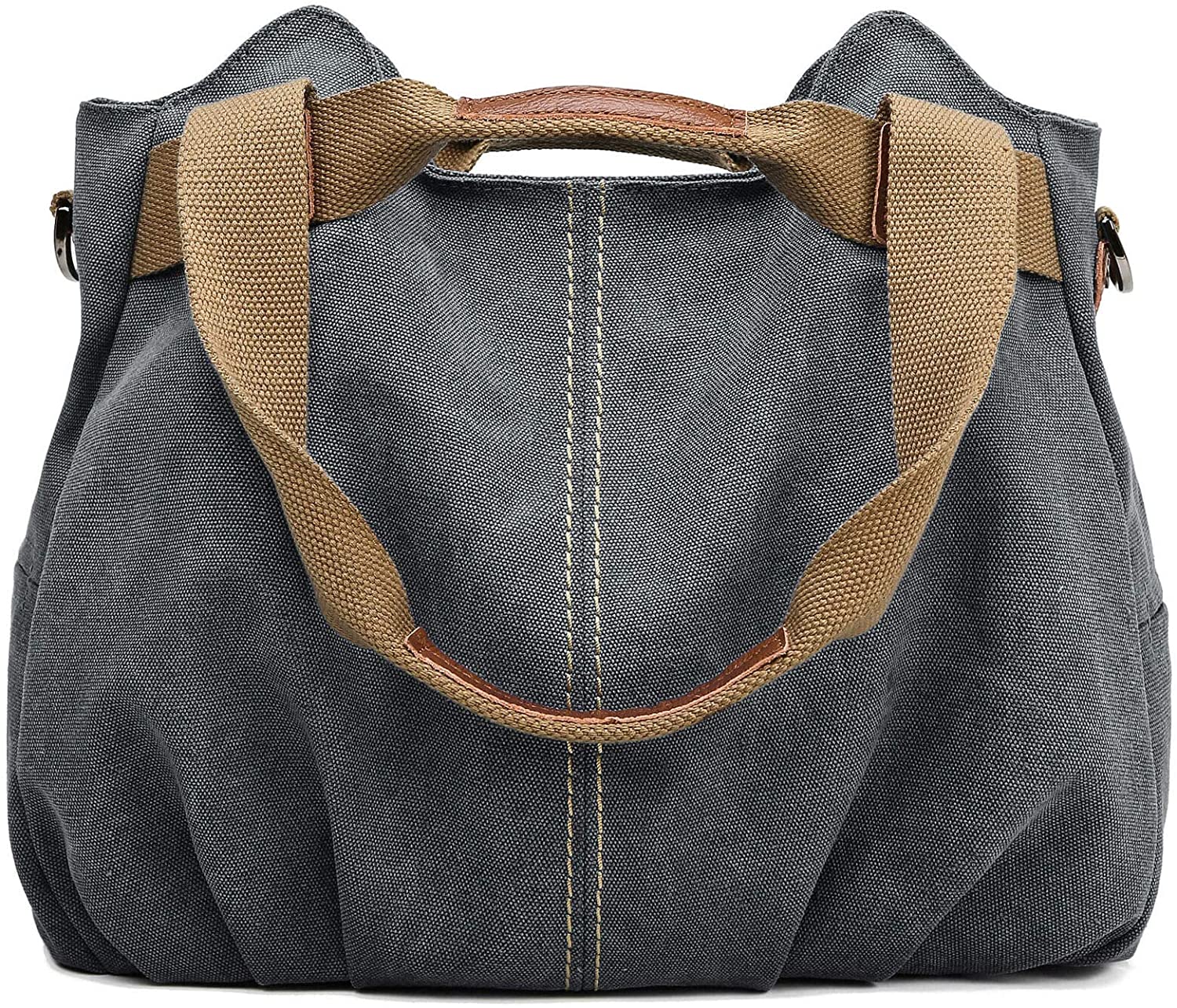 Women Hobo Handbags Canvas Casual Vintage Shoulder bag Daily Purse Tote Crossbody Shopper Bag