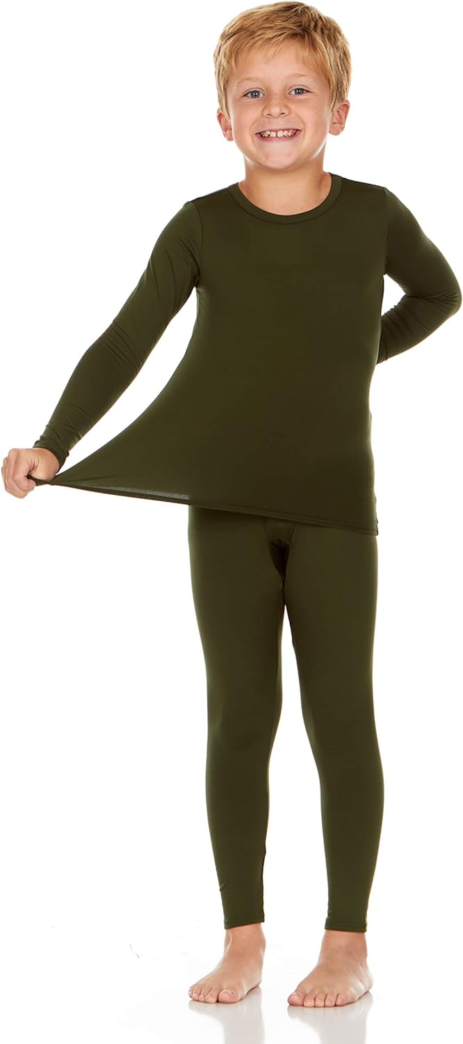  Thermajohn Thermal Underwear for Kids, Boys Thermal