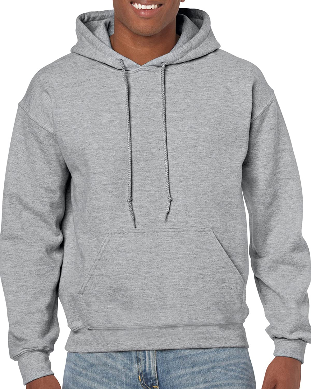 Gildan men's hooded top sweatshirt