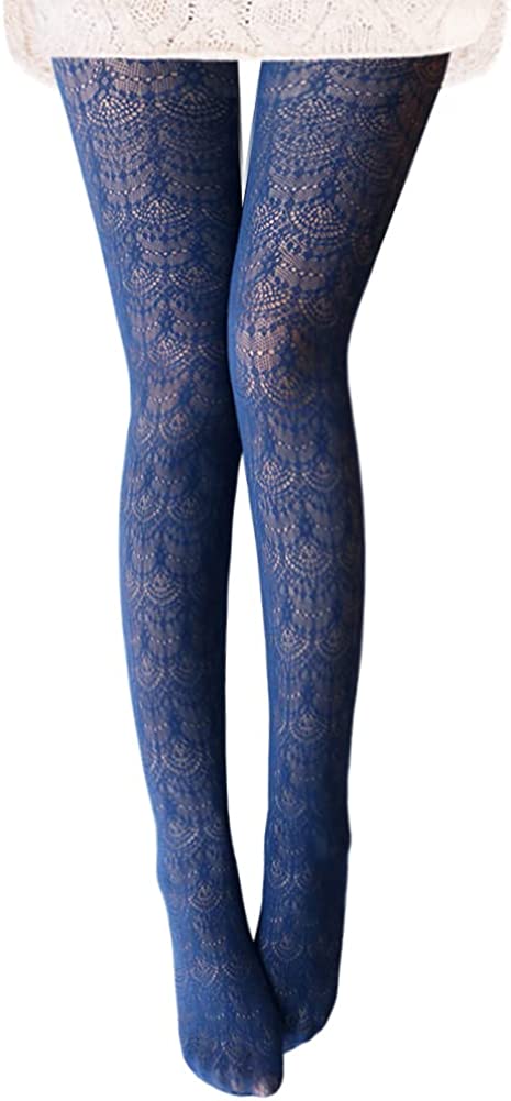 VERO MONTE Womens Colorful Hollow Out Knitted Tights - Patterned