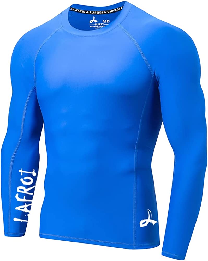 LAFROI Men's Long Sleeve UPF 50+ Baselayer Skins Performance Fit  Compression Rash Guard-CLYYB : : Clothing, Shoes & Accessories