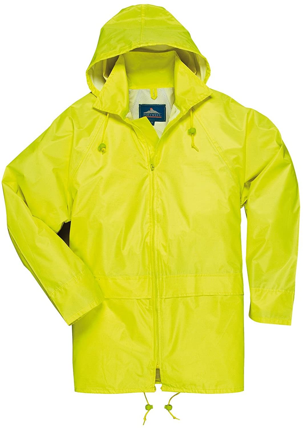 Mens Portwest Classic Rain Jacket Waterproof CoatS440