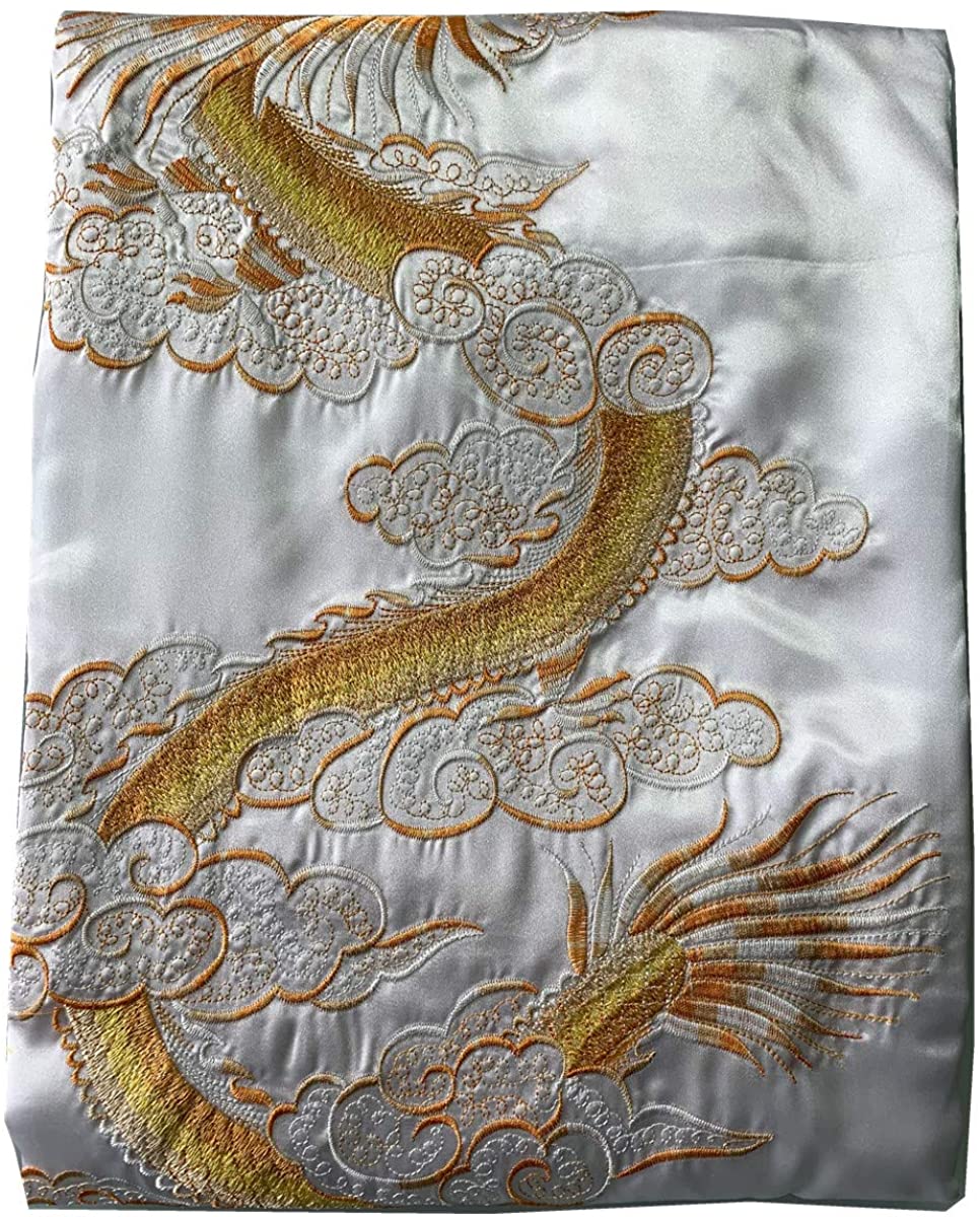 Details about   Shanghai Story Men's Robe Dragon Pattern Bathrobe with Waistband 5 Colors 