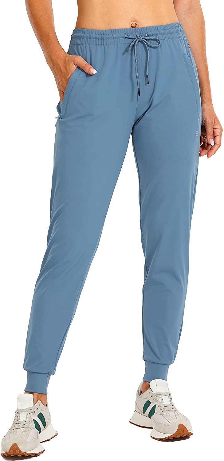 G Gradual Women's Joggers Pants with Zipper Pockets Tapered Running  Sweatpants for Women Lounge, Jogging, Brown, XX-Large price in Saudi Arabia,  Saudi Arabia