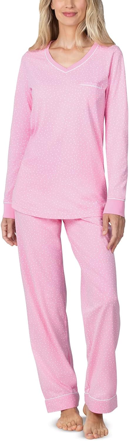 PajamaGram Pajamas For Women - Womens PJ Sets, Pullover Top, 100% Cotton