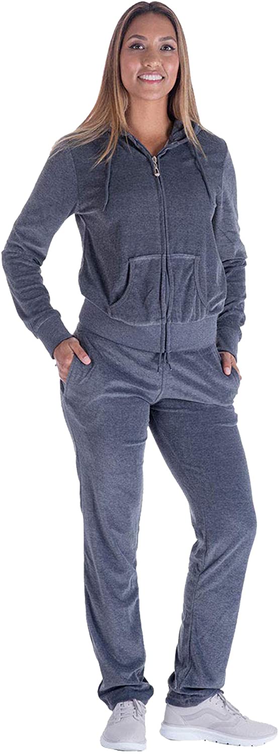 Facitisu Women's Track Suit Set 2 Piece Velvet Sweatsuits Jogging  Sweatshirt & Sweatpants Sport Wear outfits, Black 02, Small : :  Clothing, Shoes & Accessories