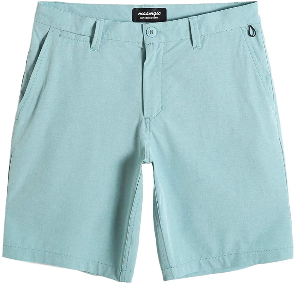 MaaMgic Men's Slim-fit Golf Shorts 9