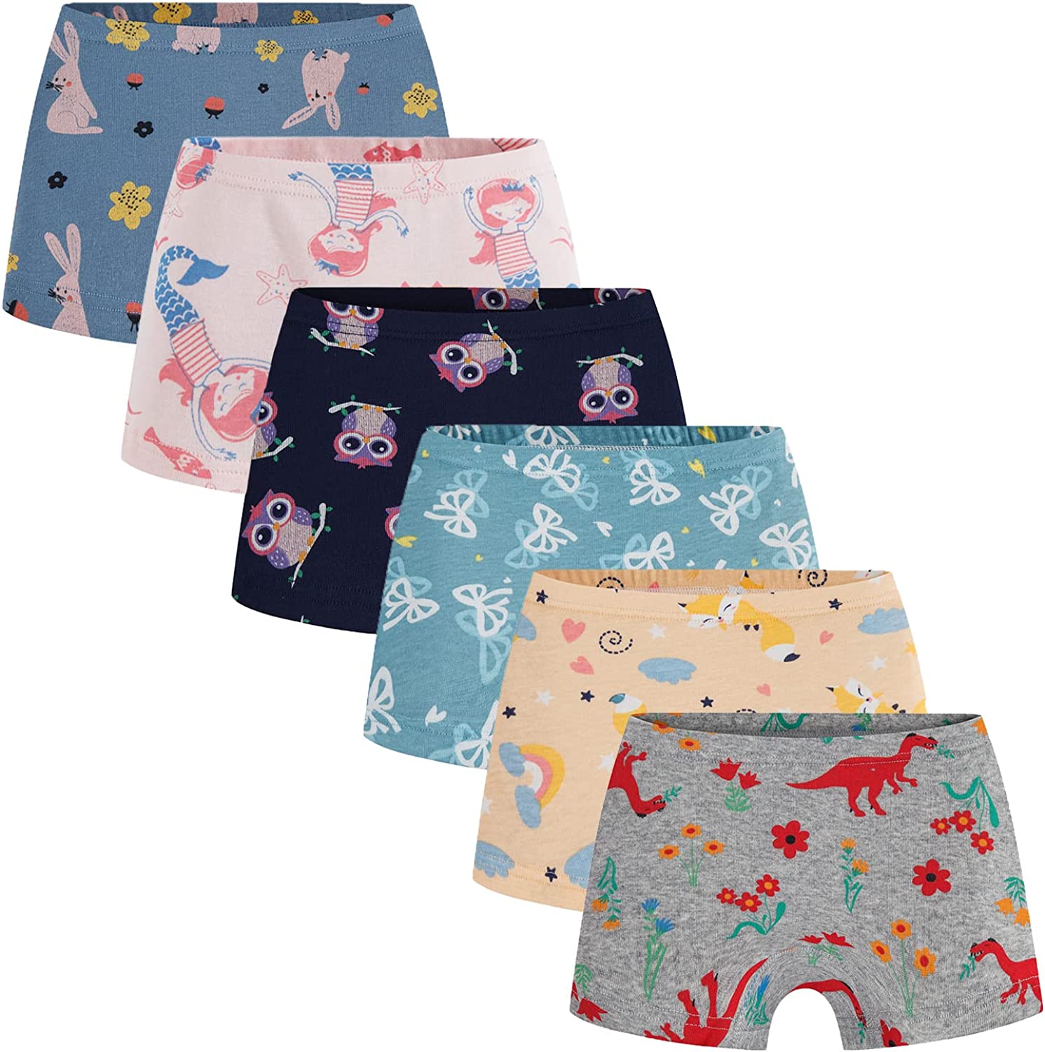 Boboking Baby Soft Cotton Panties Little Girls'Briefs Toddler Underwear  (Pack of 6) ， Style/A3， 2T - 3T - Yahoo Shopping