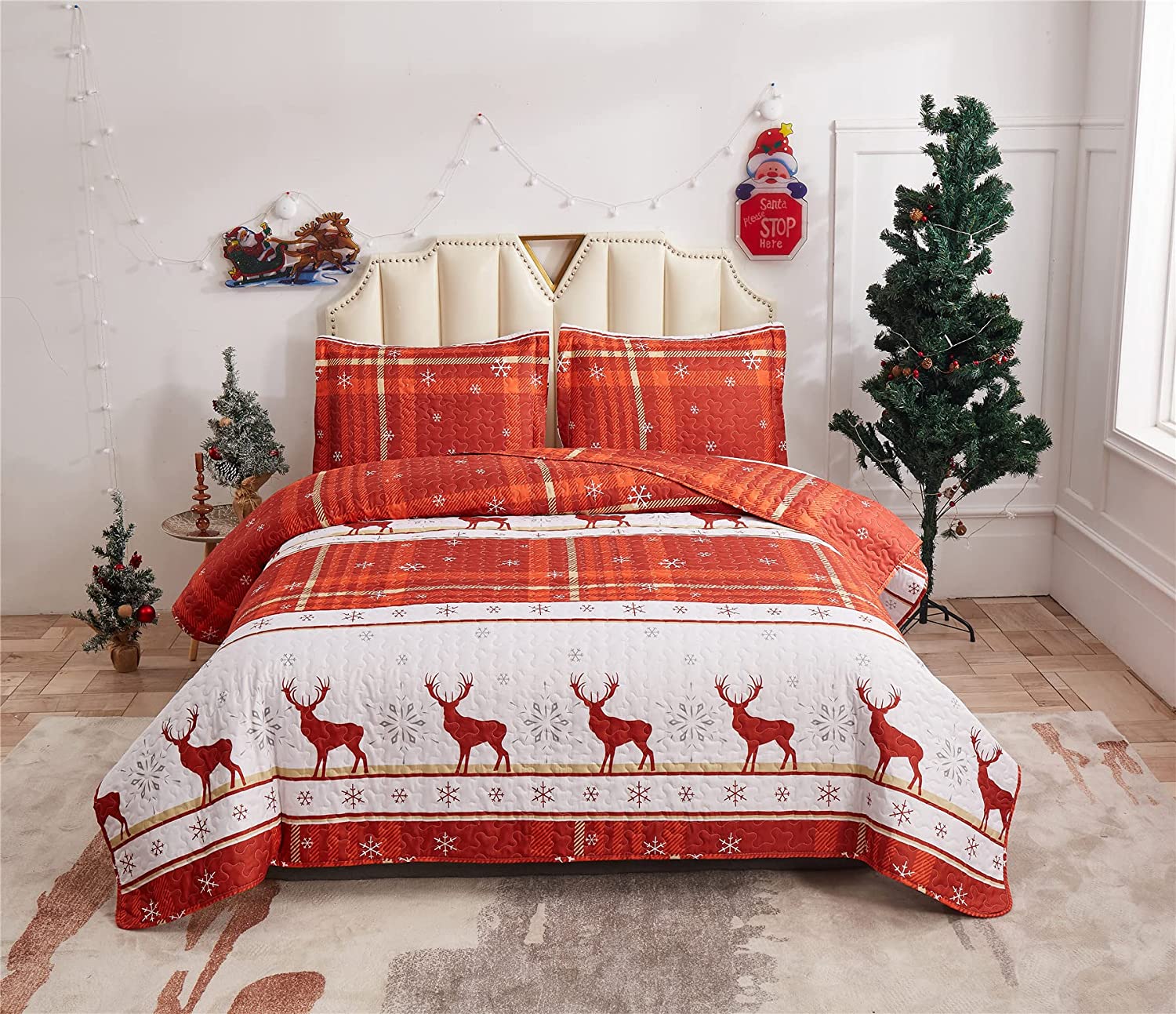 christmas bedspread full