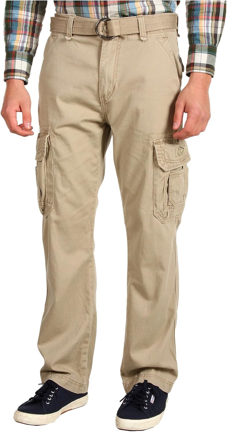  Unionbay Survivor IV pantalón cargo holgado para hombre., Rye :  Ropa, Zapatos y Joyería