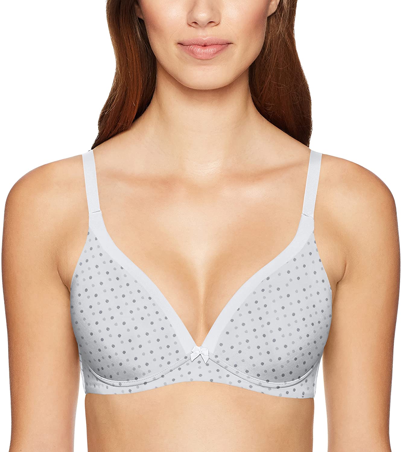 Warner's Womens Invisible Bliss Wire-Free Cotton Bra Style-RN0141A 