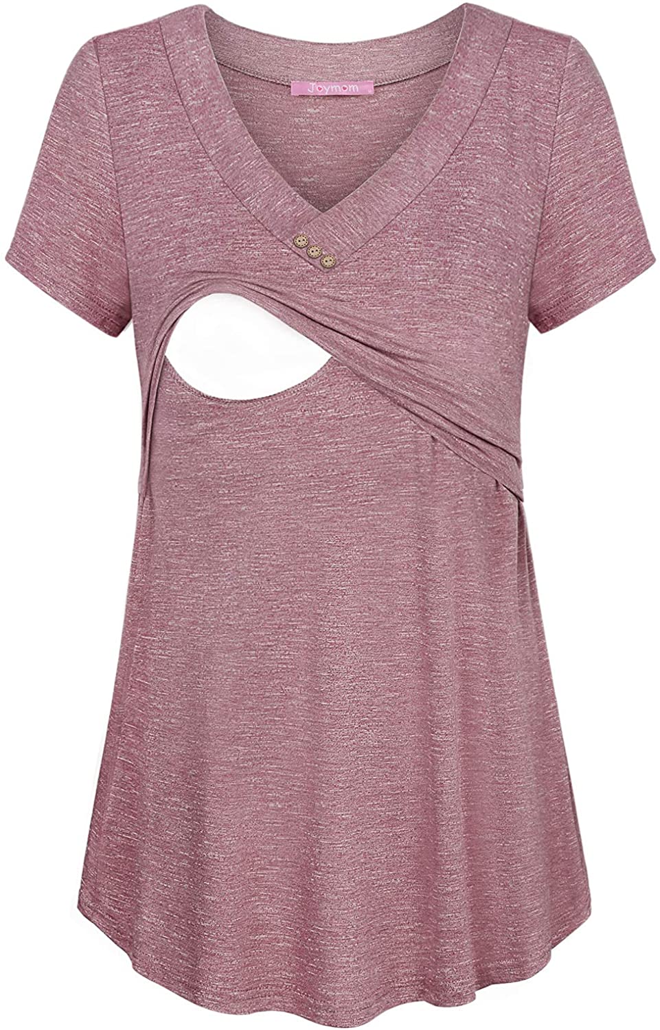 Joyspun Women's Short Sleeve Sleep Shirt, Sizes S/M to 2X/3X 