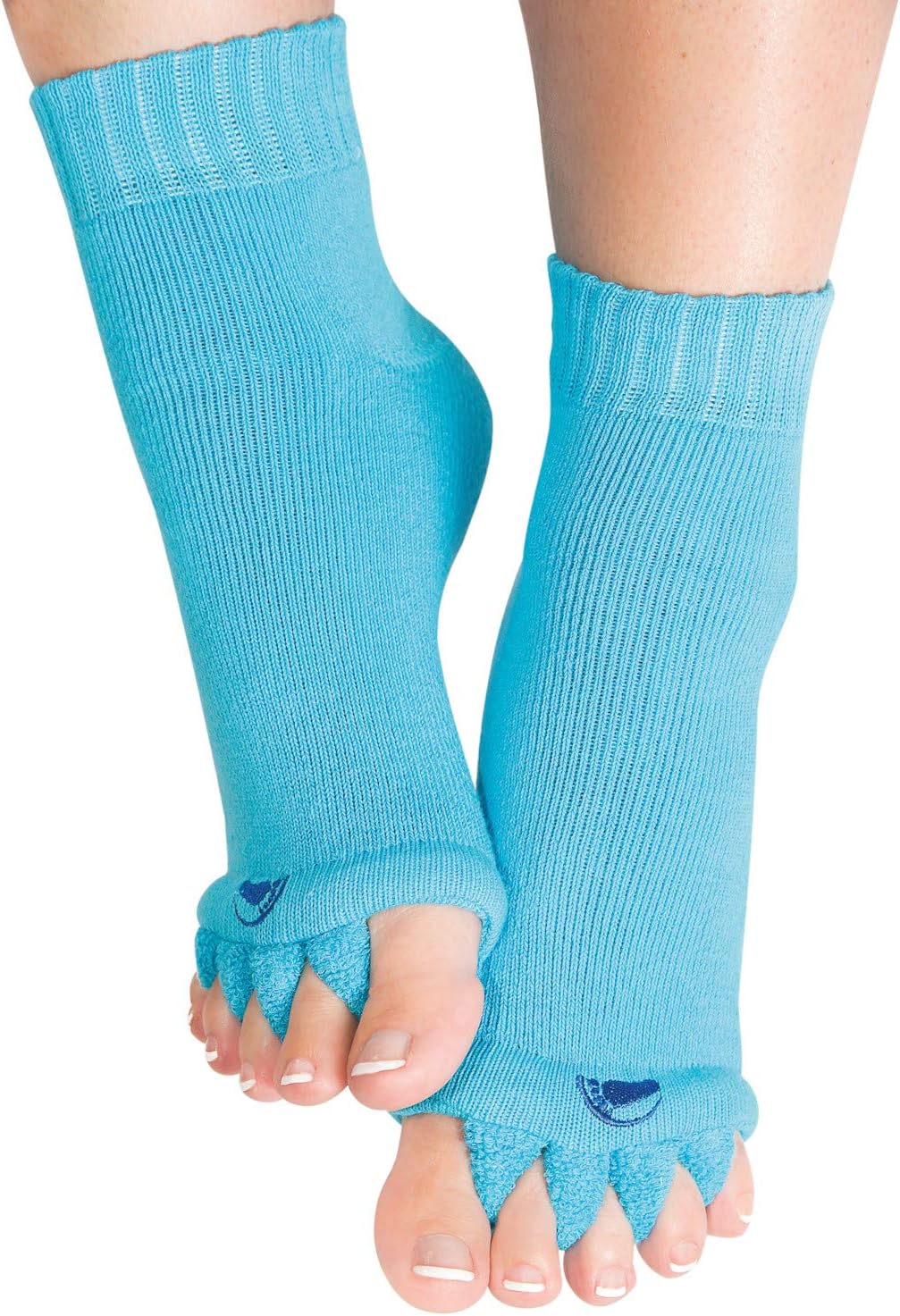 Foot Alignment Socks with Toe Separators by My Happy Feet