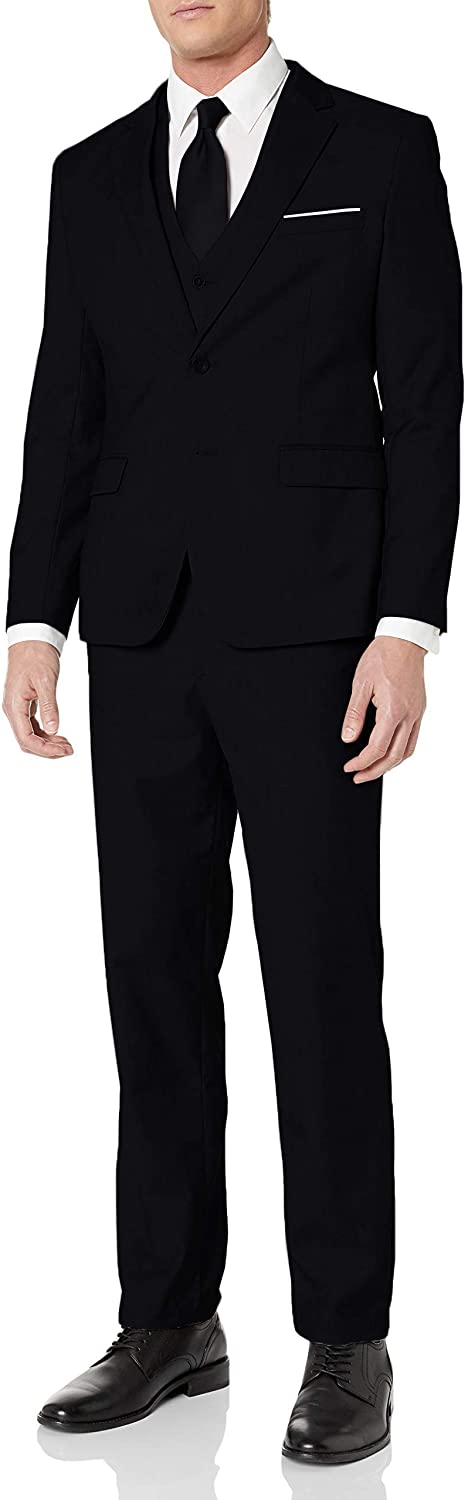 WEEN CHARM Mens Suits 2 Button Slim Fit 3 Pieces Suit | eBay