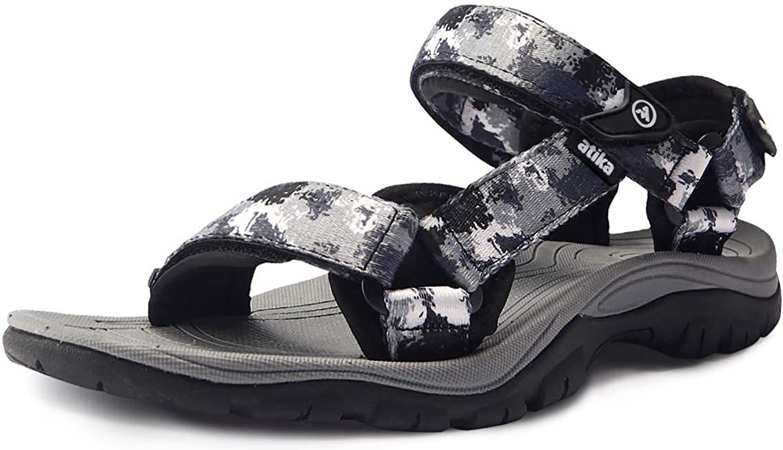 Outdoor Comfortable Flip Flops Arch Support Water Sandals ATIKA Men's Sandals 