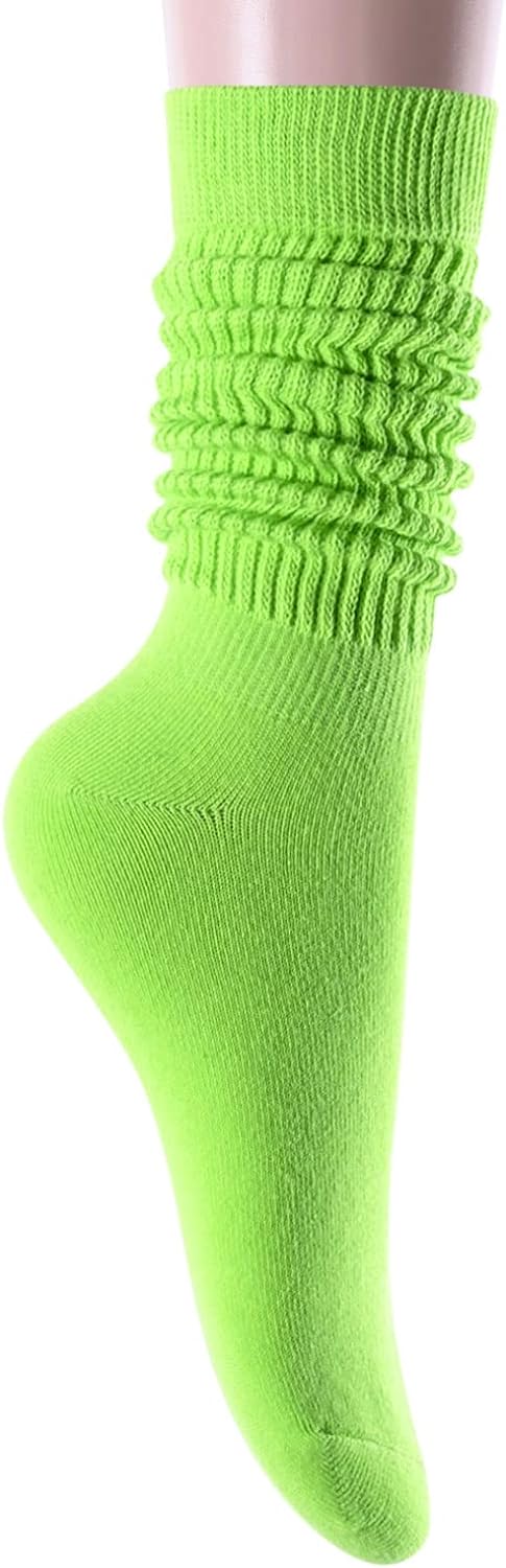 Zmart Novelty Slouch Socks For Women, Scrunch Socks For Girls