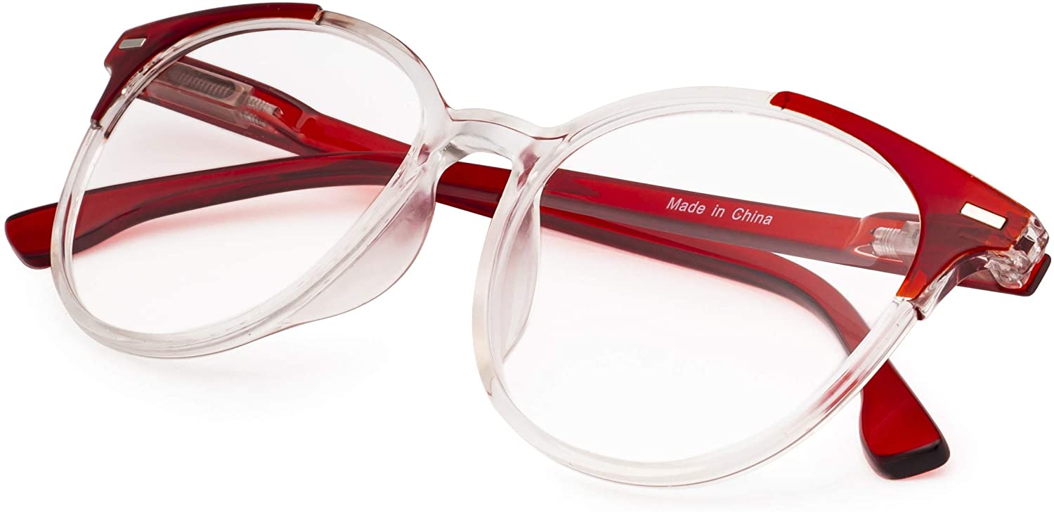 Bfoco 4 Pairs Oversize Reading Glasses Round Readers For Women Ebay 