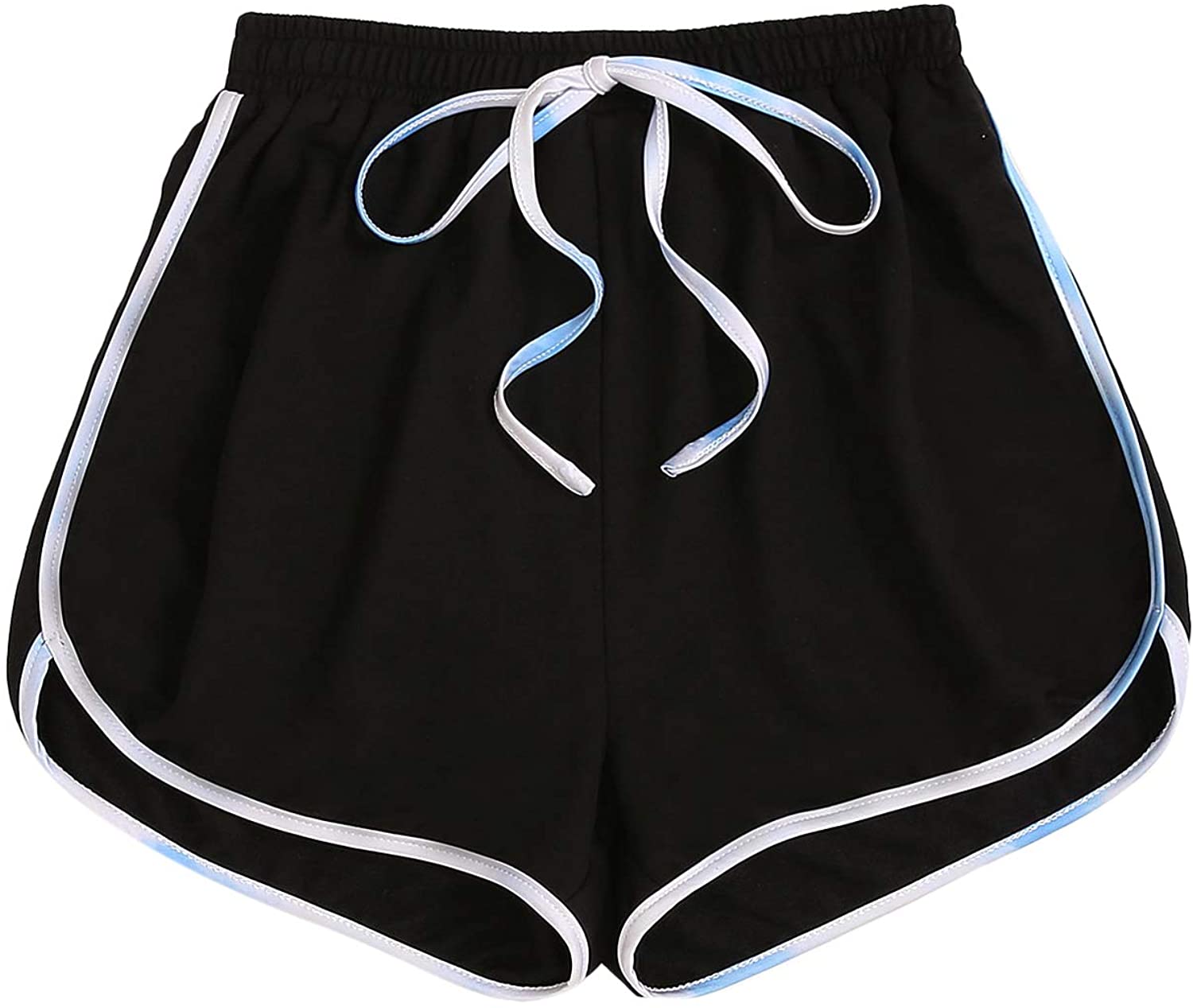 MakeMeChic Women's Casual Drawstring Waist Shorts Pocket Active Workout Track Shorts