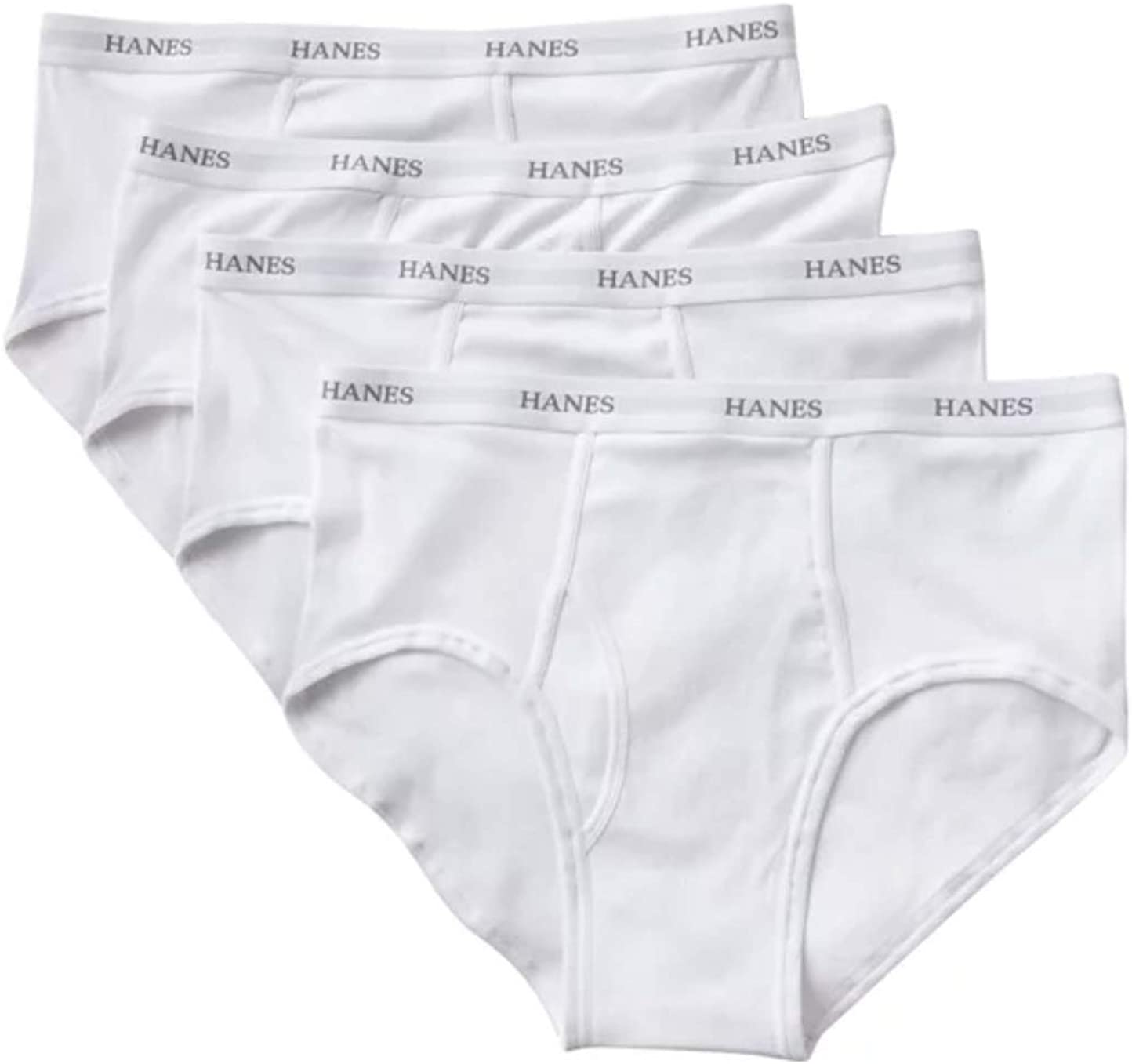 Hanes Men's Big  Tall 4-Pack White Briefs | eBay