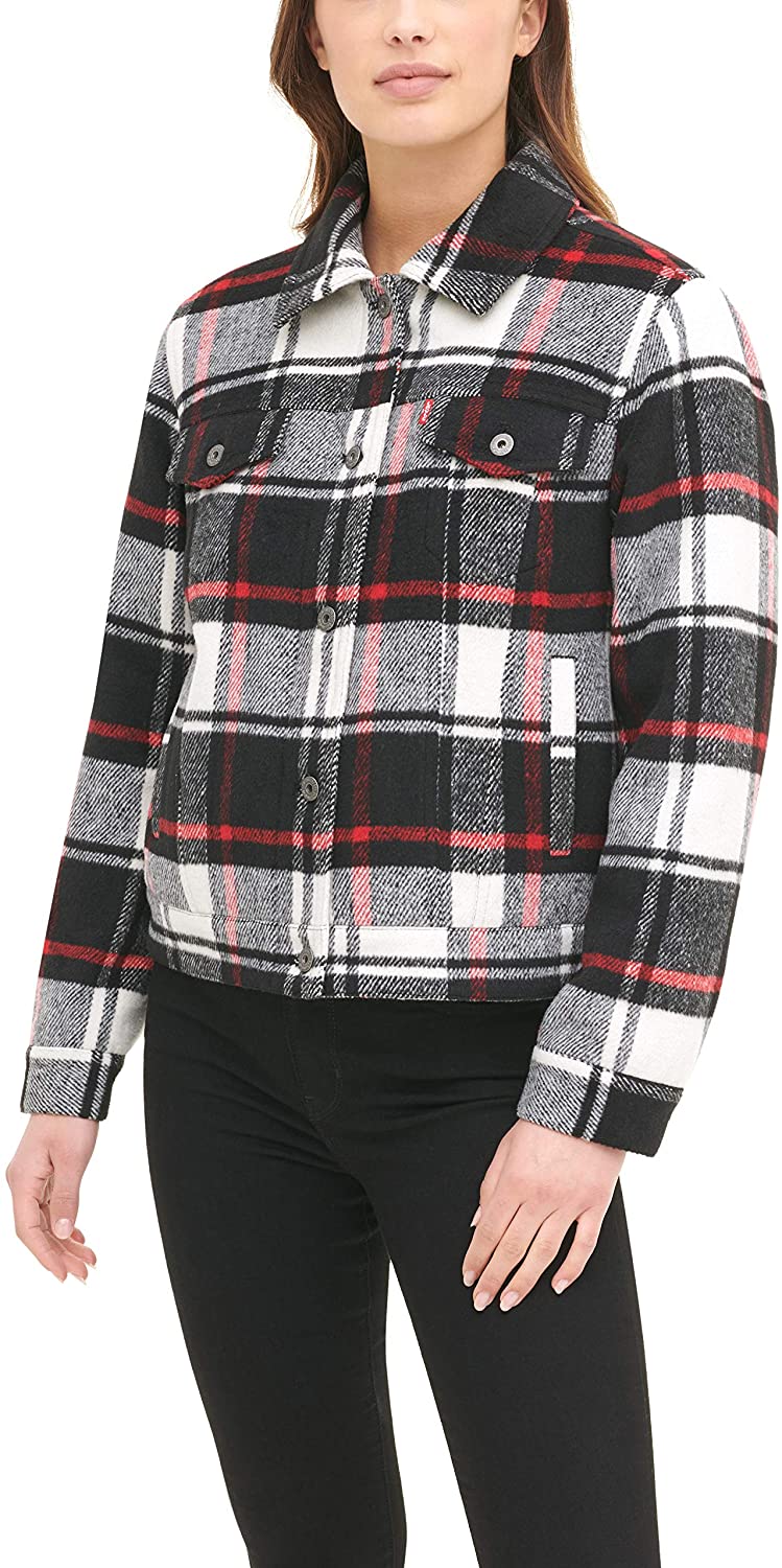 Levi's Women's Wool Blend Classic Trucker Jacket | eBay
