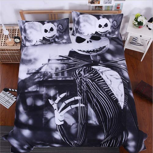 jack and sally bed sheets