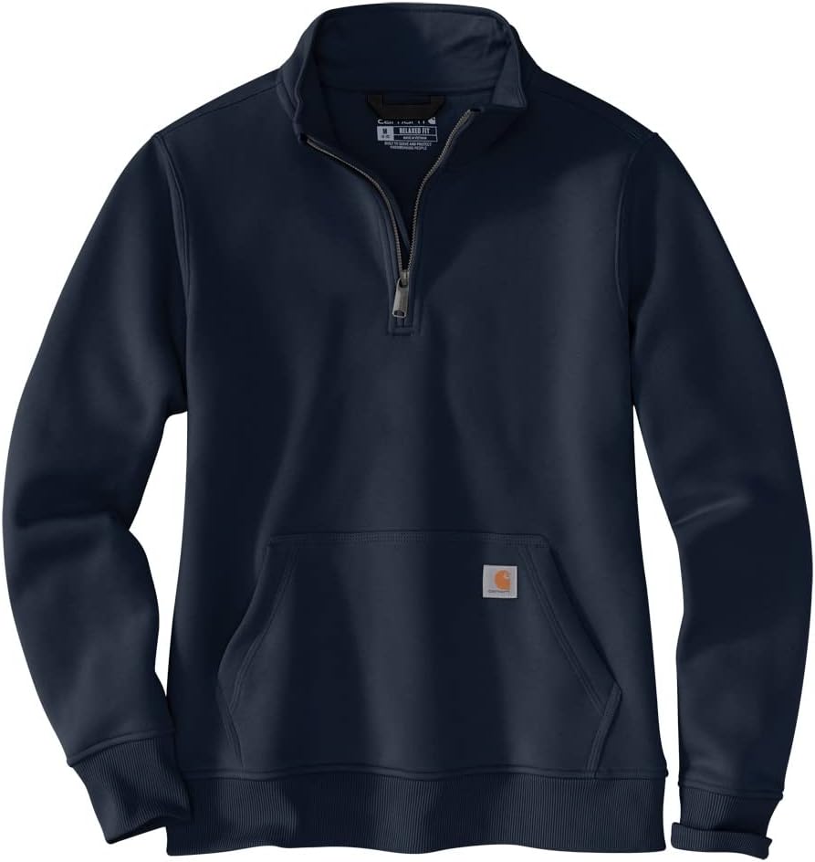 Carhartt quarter hot sale zip fleece