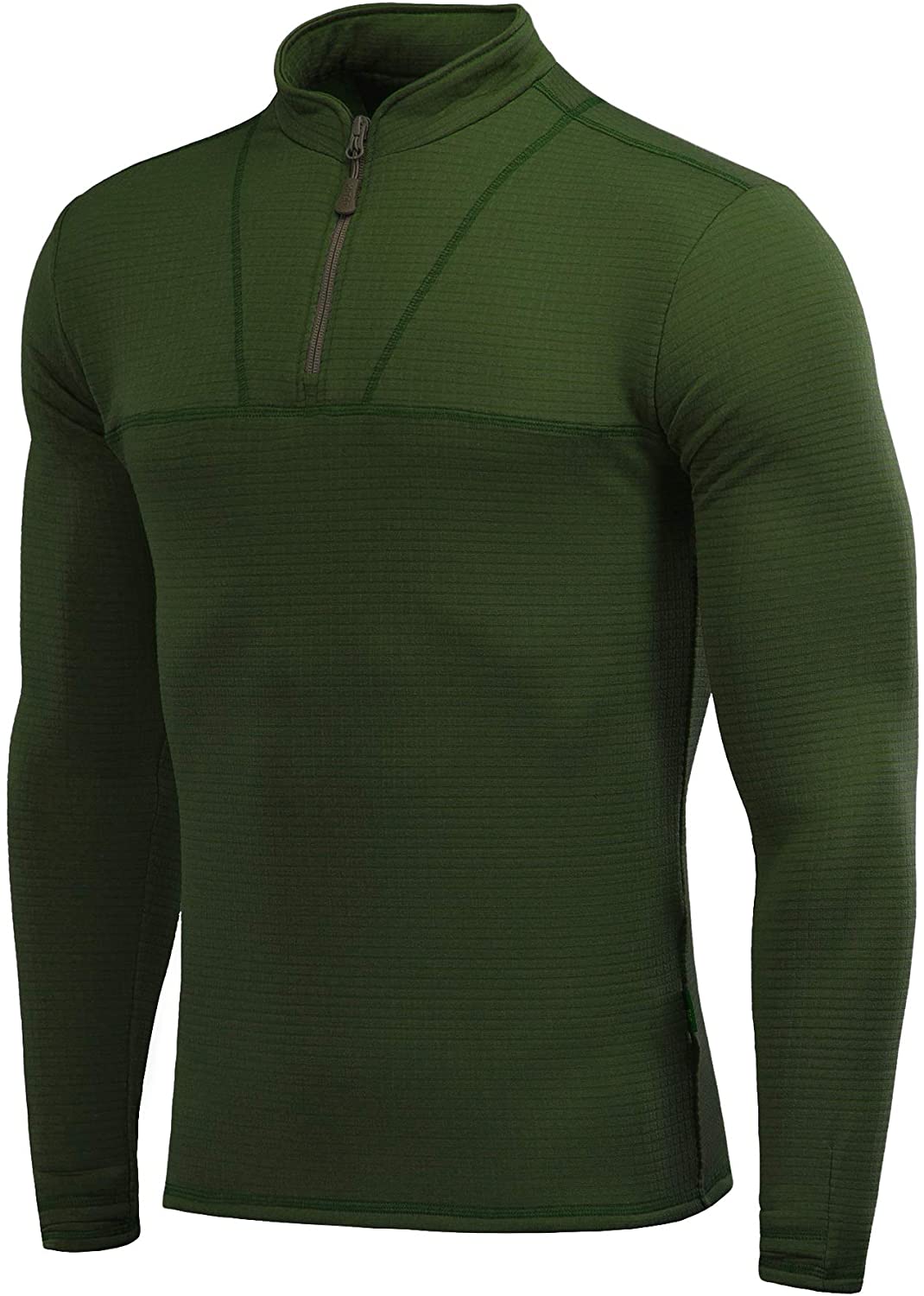 Delta Level 2 Mens Top Thermal Underwear for Men Fleece Lined Compression Shirt 