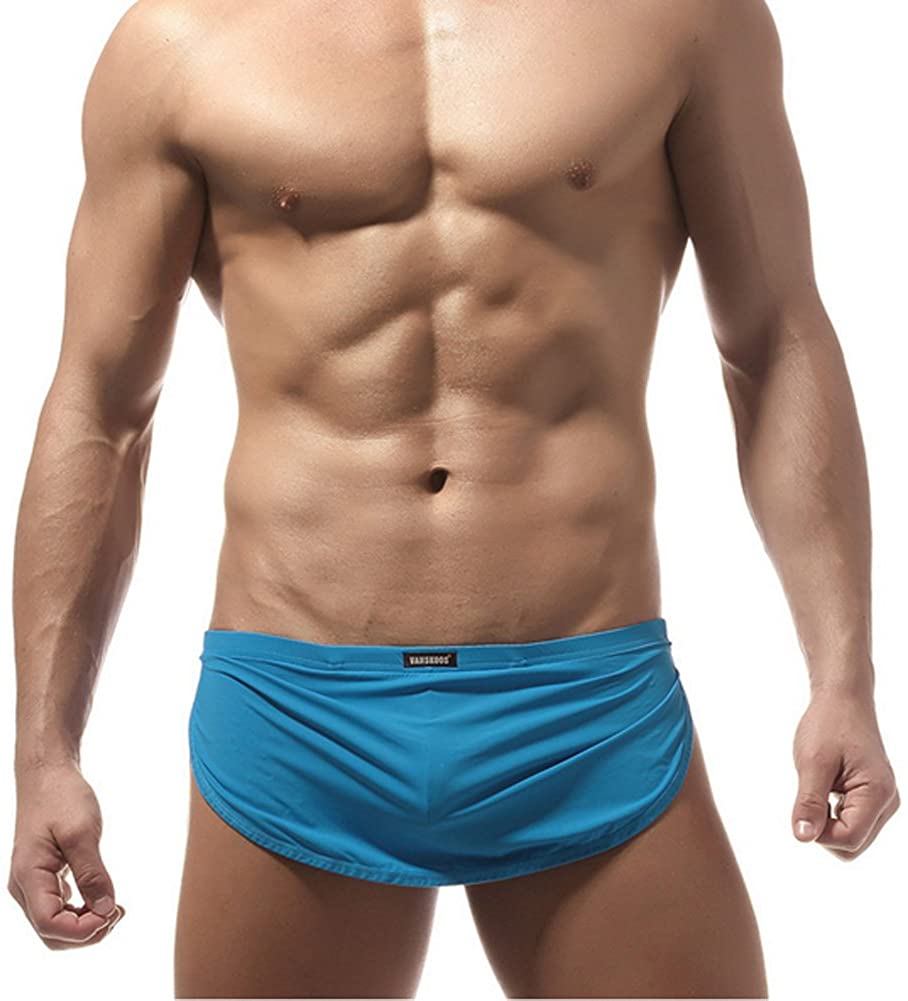 Kamuon Mens Sexy Bulge Pouch Boxer Brief Underwear Lounge Shorts Thongs Support Ebay 