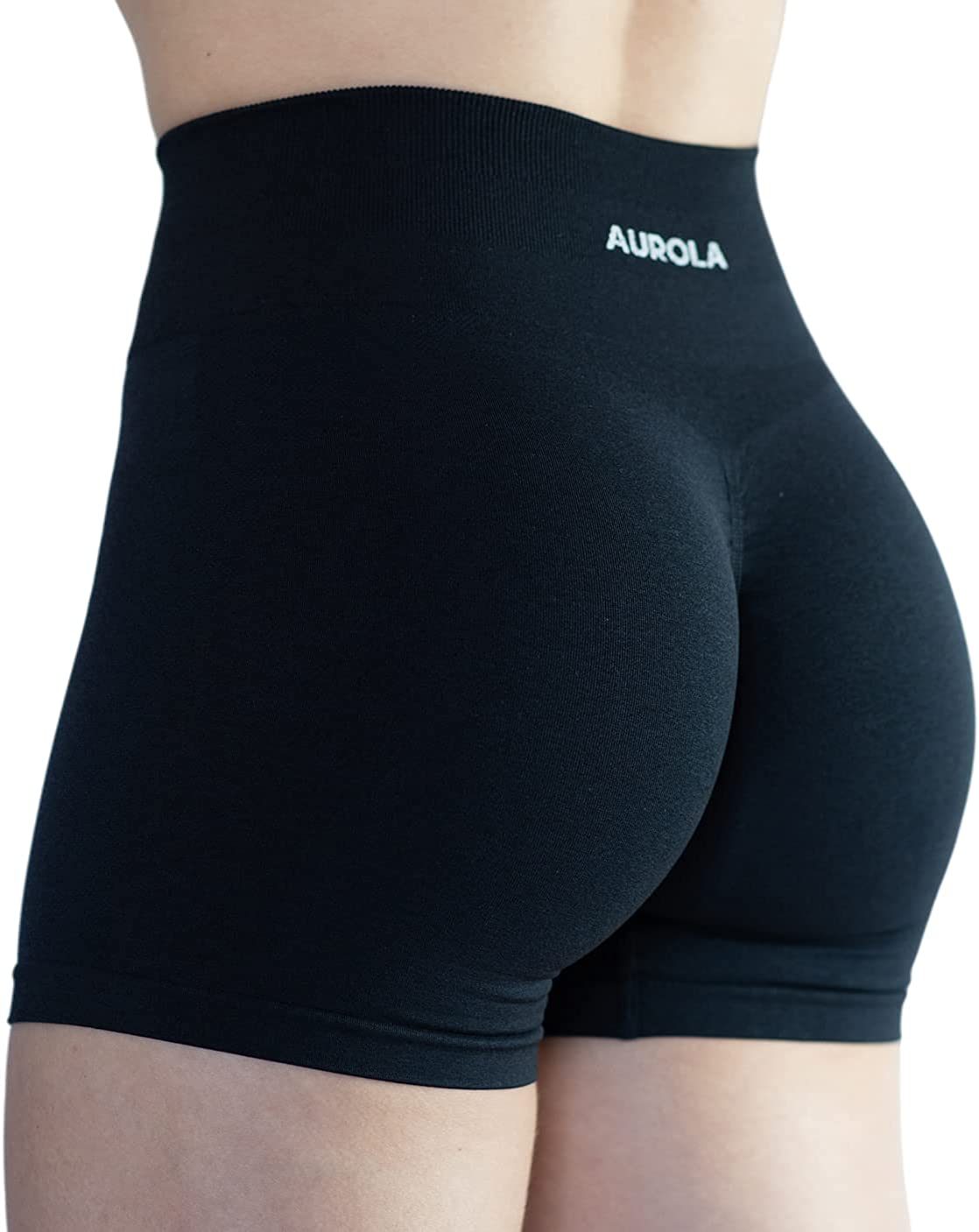 AUROLA Intensify 3.6 Workout Shorts for Women Seamless Scrunch High Waist  Gym Yoga Running Active Short, Azure Blue, S: Buy Online at Best Price in  UAE 