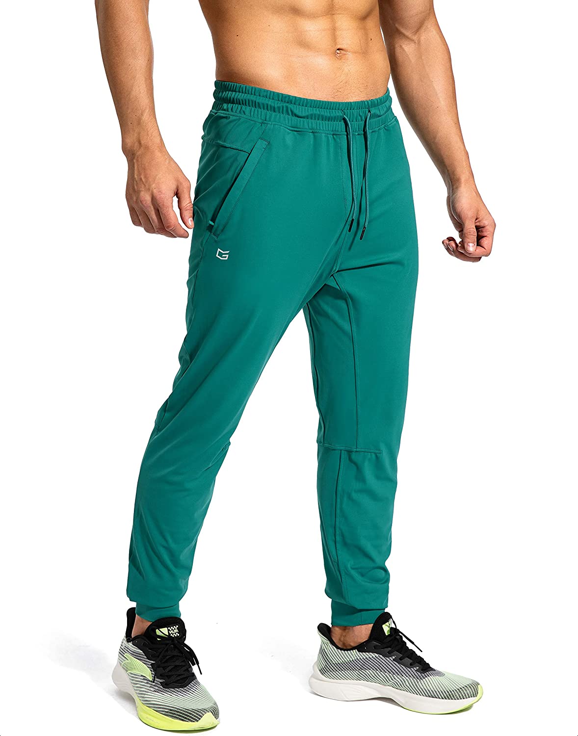 G Gradual Men's Sweatpants with Zipper Pockets Athletic Pants Traning Track  Pant