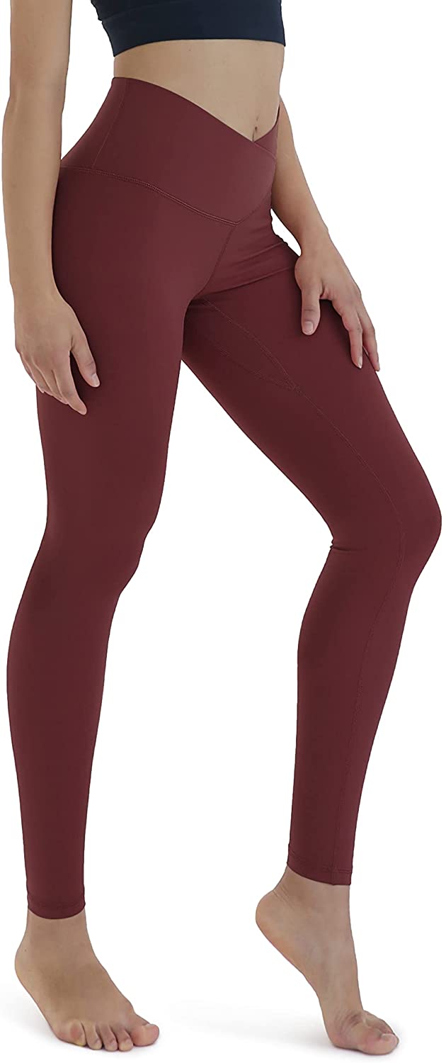  ODODOS Seamless Leggings for Women with Pockets High