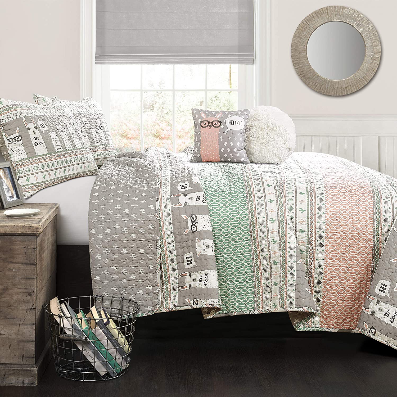 queen size llama bedding