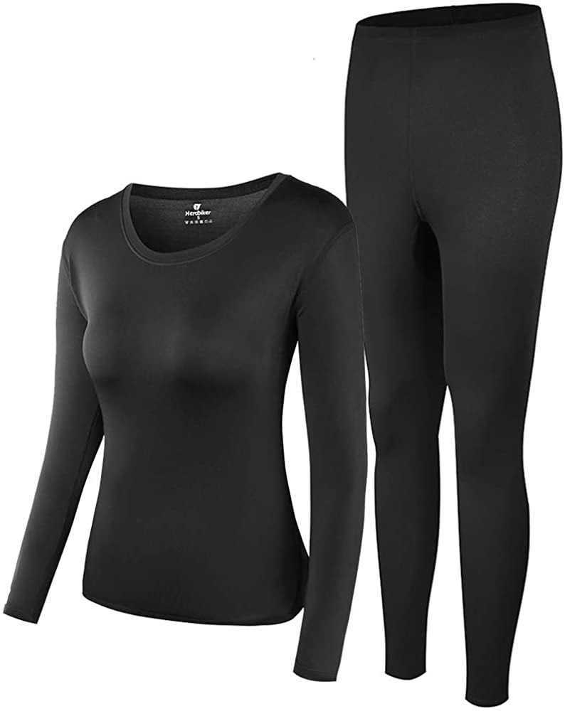 Thermal Underwear Women Ultra-Soft Long Johns Set Base Layer Skiing Winter Warm | eBay