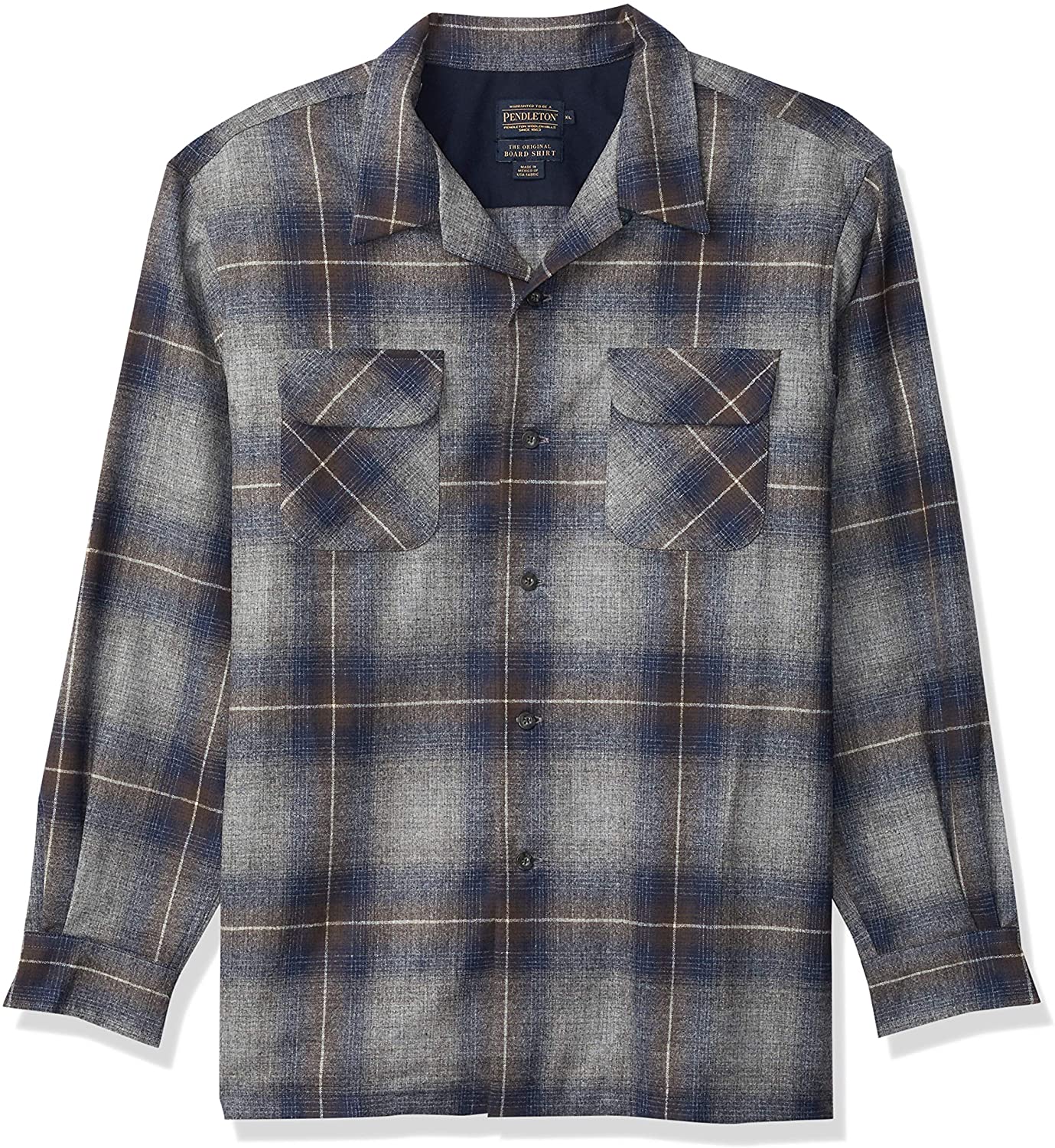 Men's Long Sleeve Classic-fit Board Shirt Pendleton