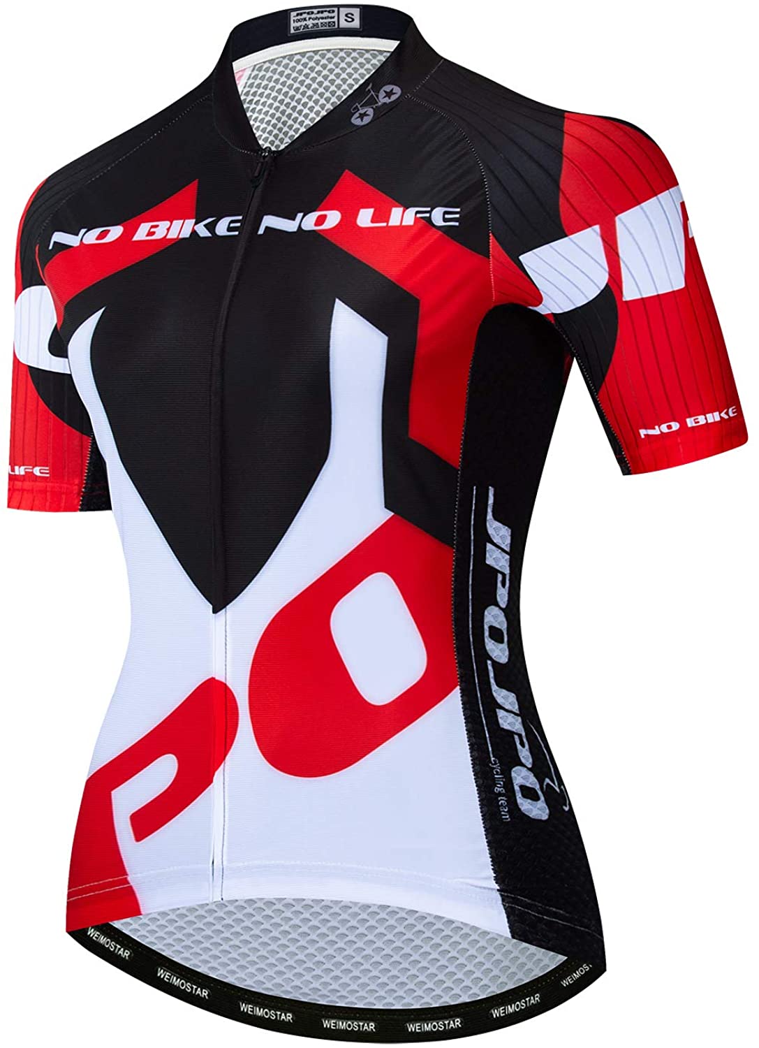 Racing Women's Cycling Shirt Tops S-3XL,4 Pockets JPOJPO Bike Jersey Women