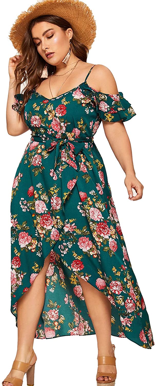 plus size hawaiian sun dresses