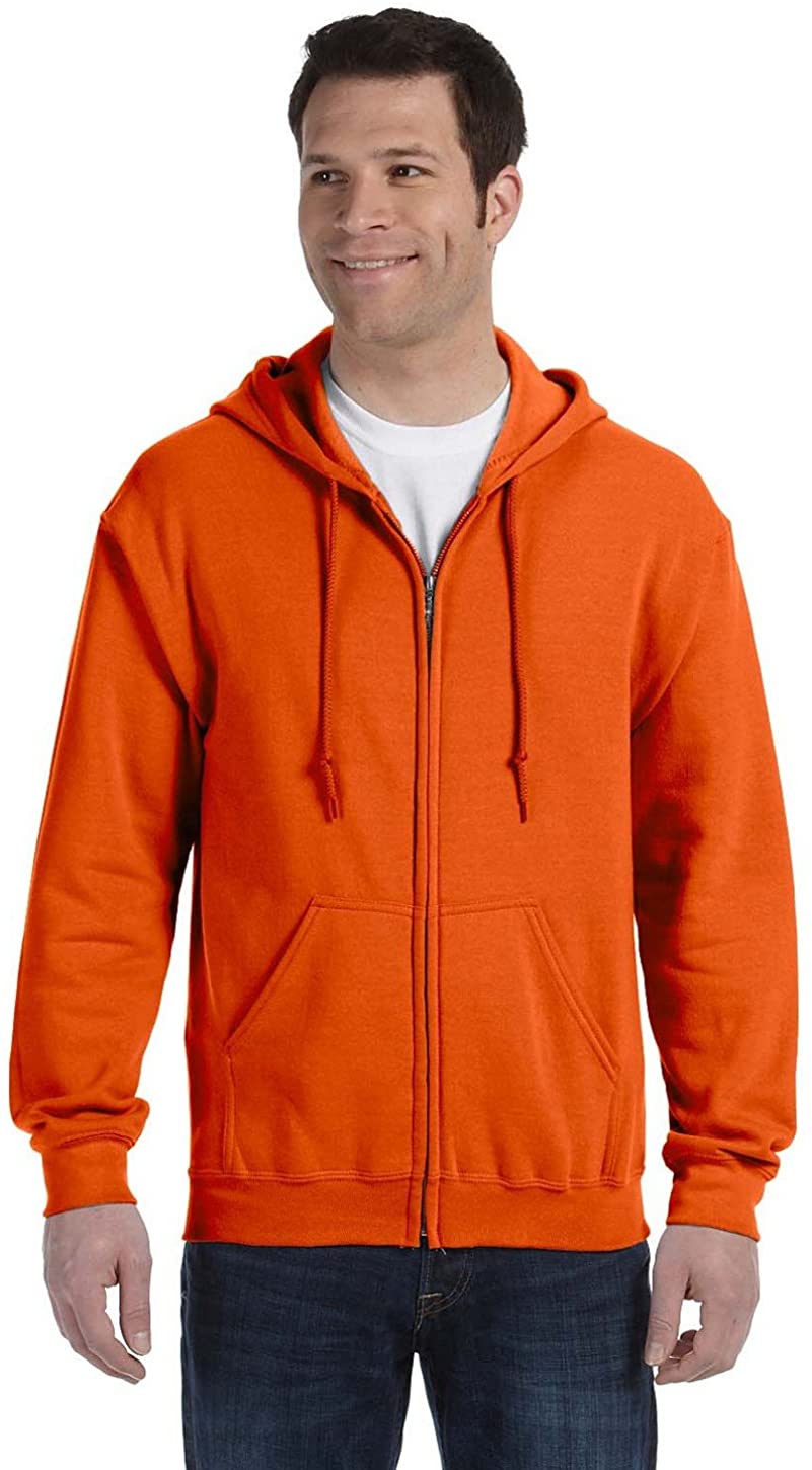thumbnail 17  - Gildan Men&#039;s Fleece Zip Hooded Sweatshirt, Style G18600