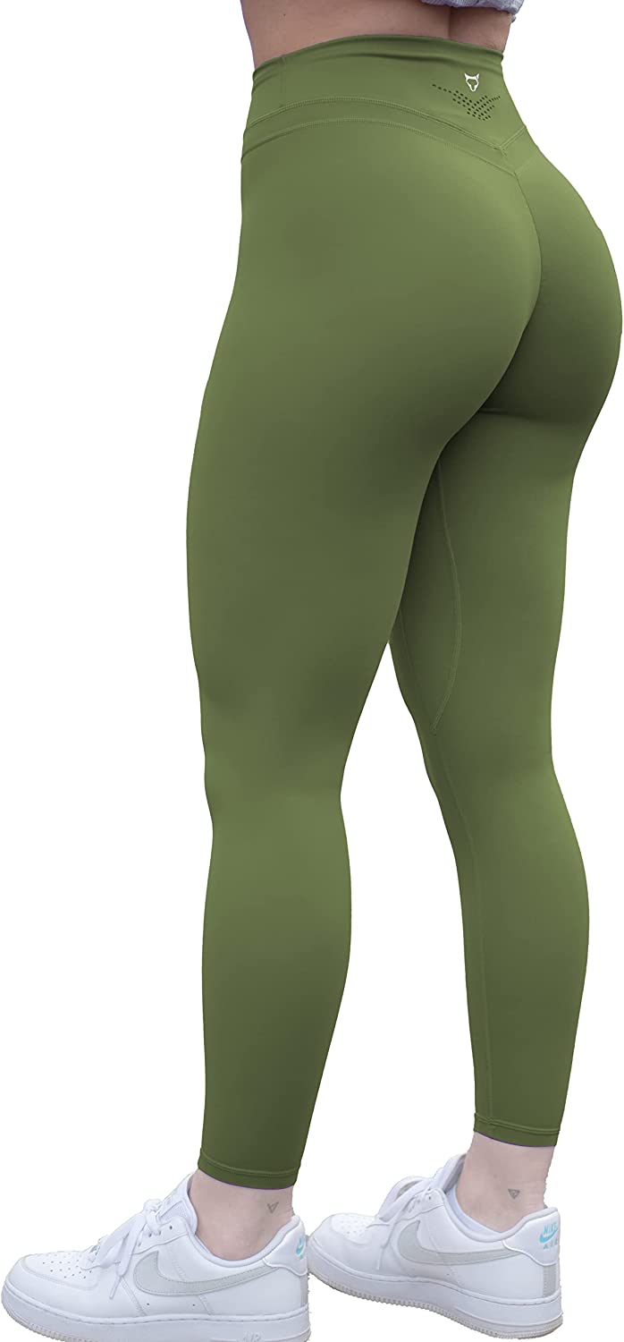 TomTiger Women's Yoga Pants 7/8 High Waisted Workout Yoga Leggings