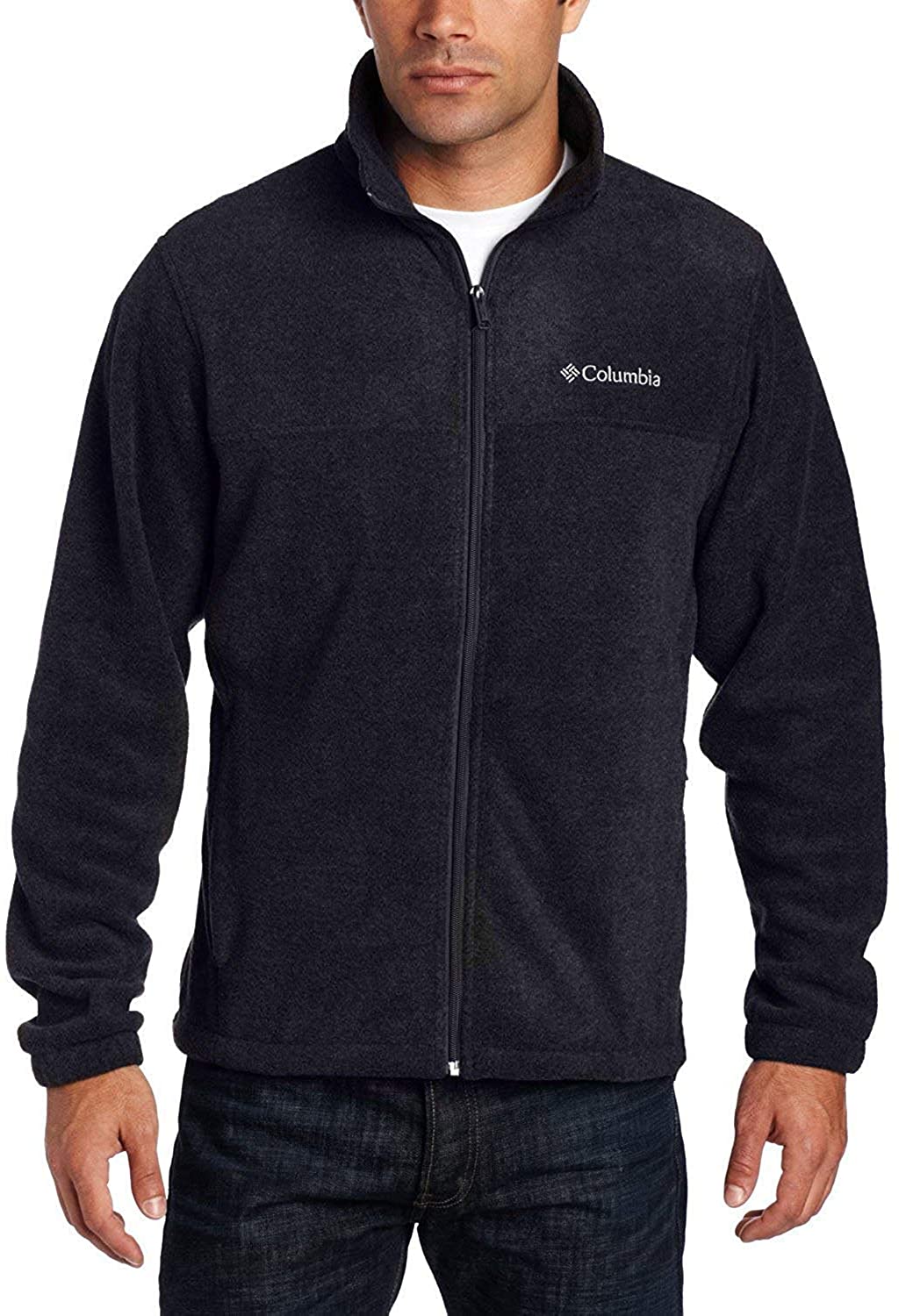 Derfra ciffer Bourgogne Columbia Men's Granite Mountain Fleece Jacket | eBay