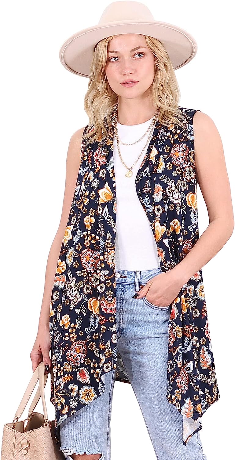 Long sleeveless 2025 summer cardigan