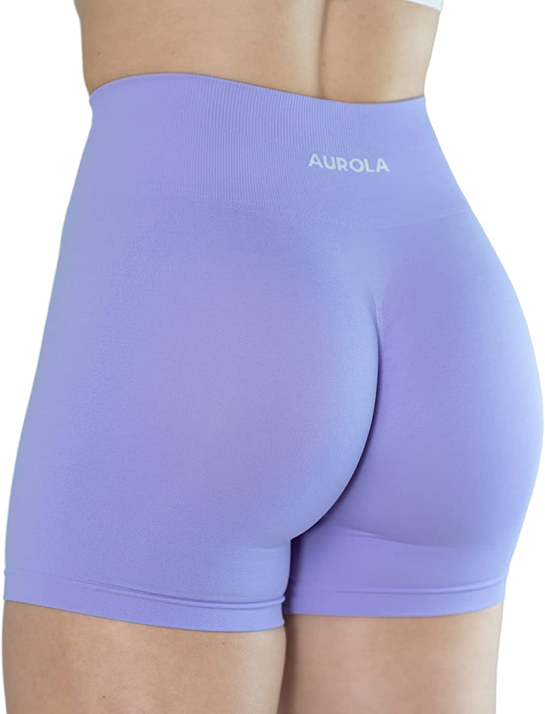 AUROLA Dream Collection Workout Shorts for Women High Waist Seamless  Scrunch Ath