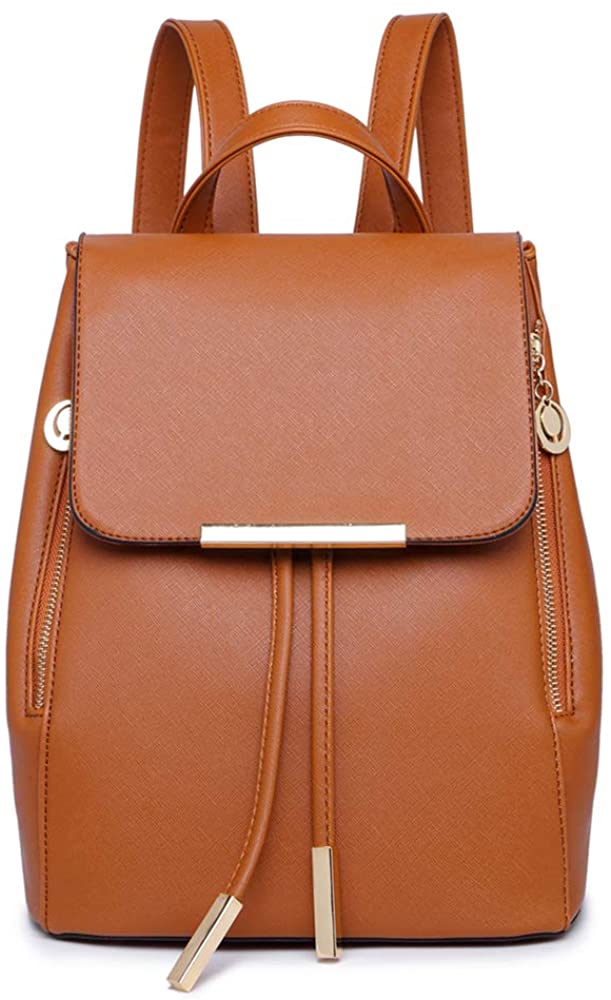 B&E LIFE Fashion Shoulder Bag Rucksack PU Leather Women Girls Ladies  Backpack Tr